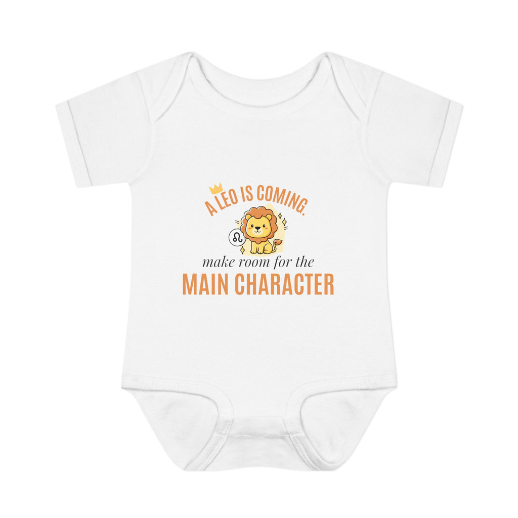 Leo "Main Character Is Coming" Baby Bodysuit