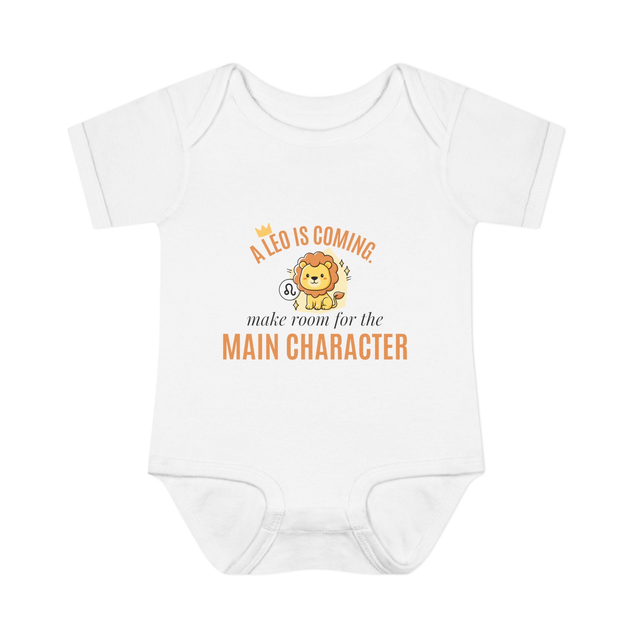 Leo "Main Character Is Coming" Baby Bodysuit