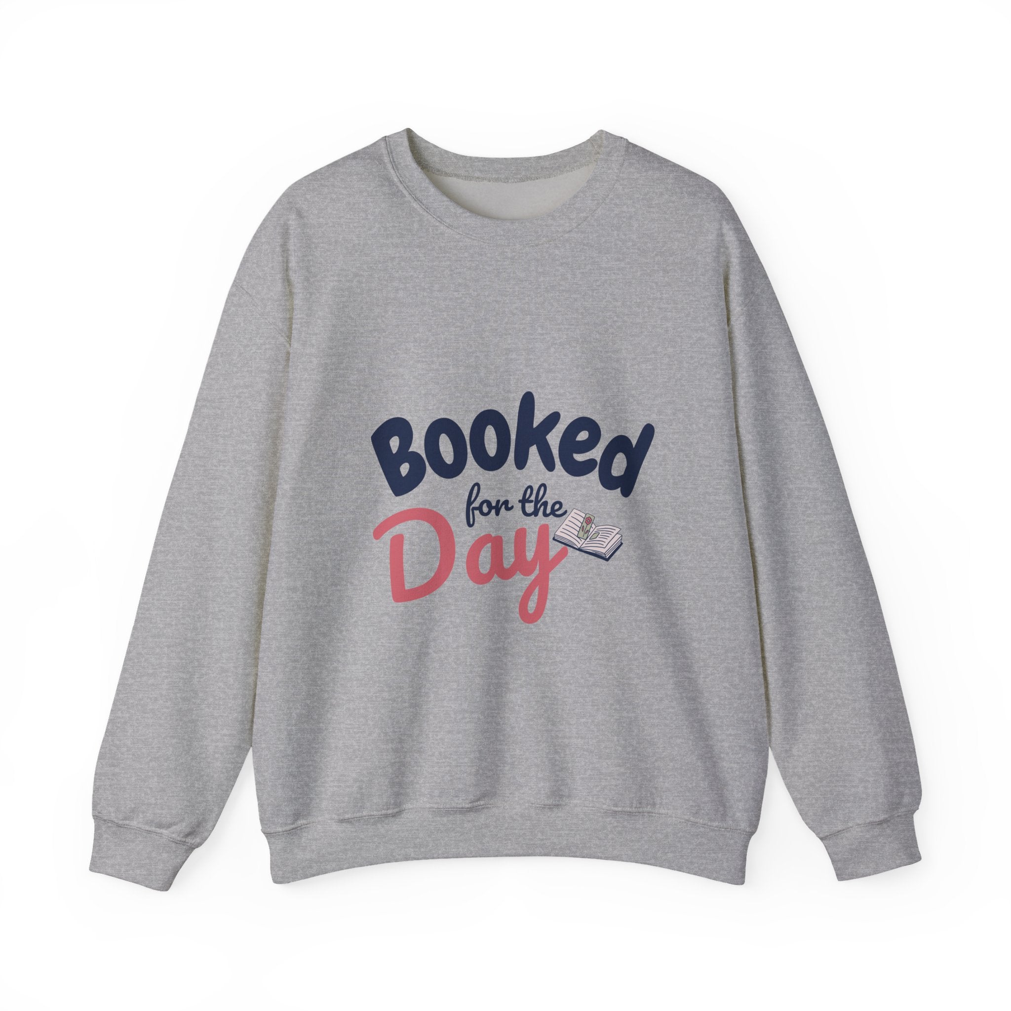 “Booked for the Day” Cozy Reader Sweatshirt