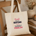 “I Read Past My Bedtime and Made It Everyone's Problem” Book Lover Tote Bag