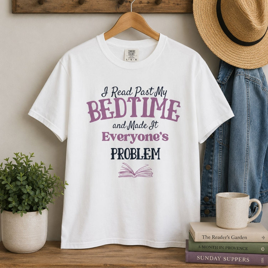 “Booked for the Day” Funny Reading Lover T-Shirt