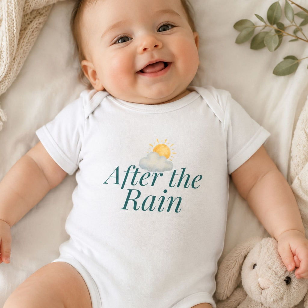 "Worth Every Storm" Rainbow Baby Bodysuit