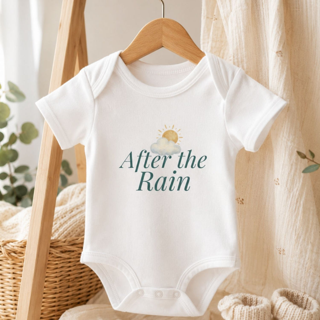 "Worth Every Storm" Rainbow Baby Bodysuit
