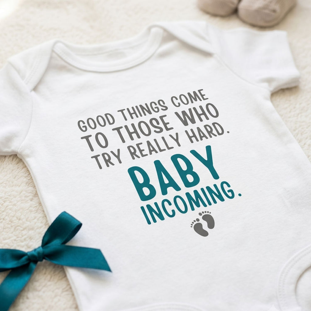 IVF Pregnancy Announcement Baby Bodysuit