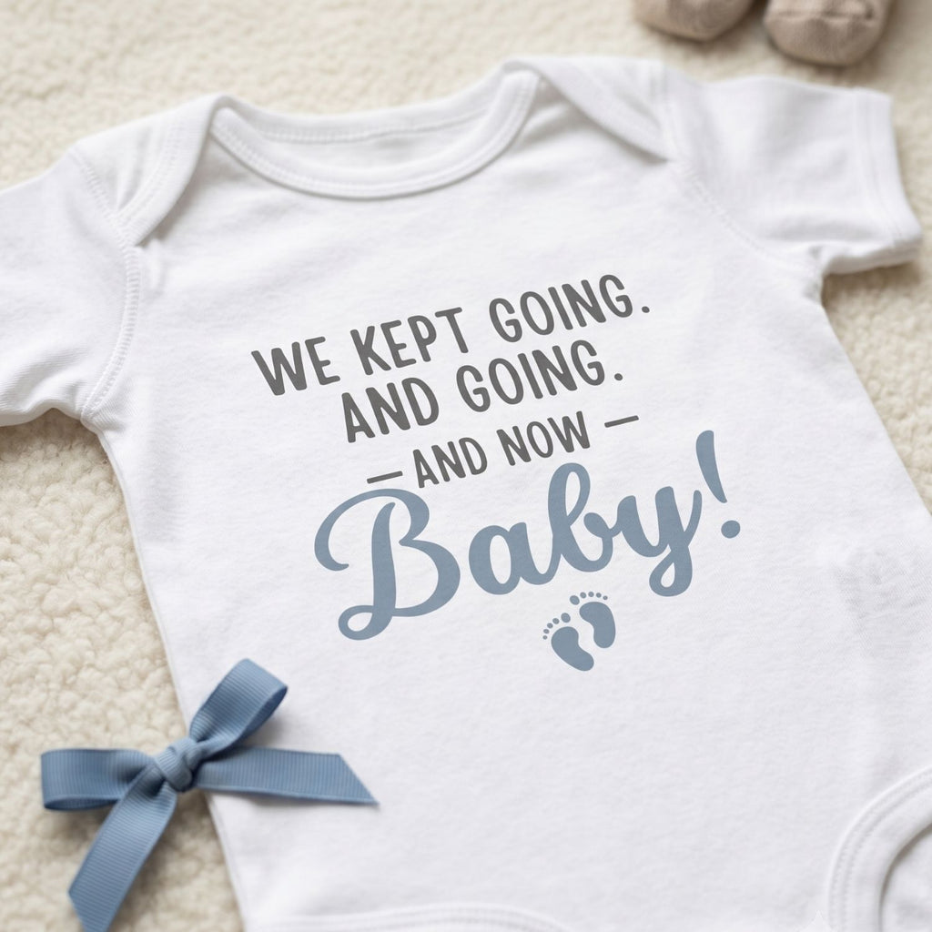 IVF "We Kept Going" Baby Bodysuit