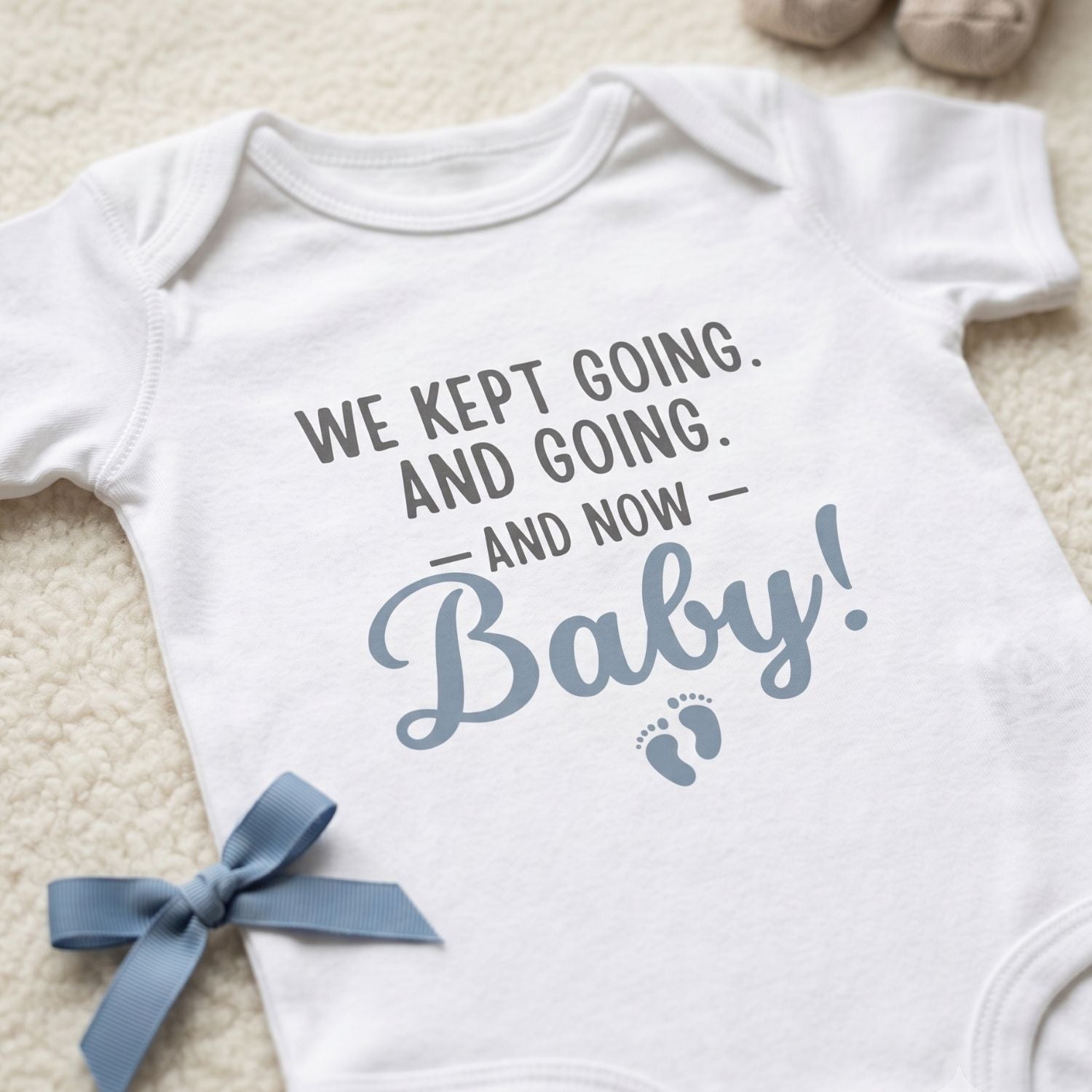 IVF "We Kept Going" Baby Bodysuit