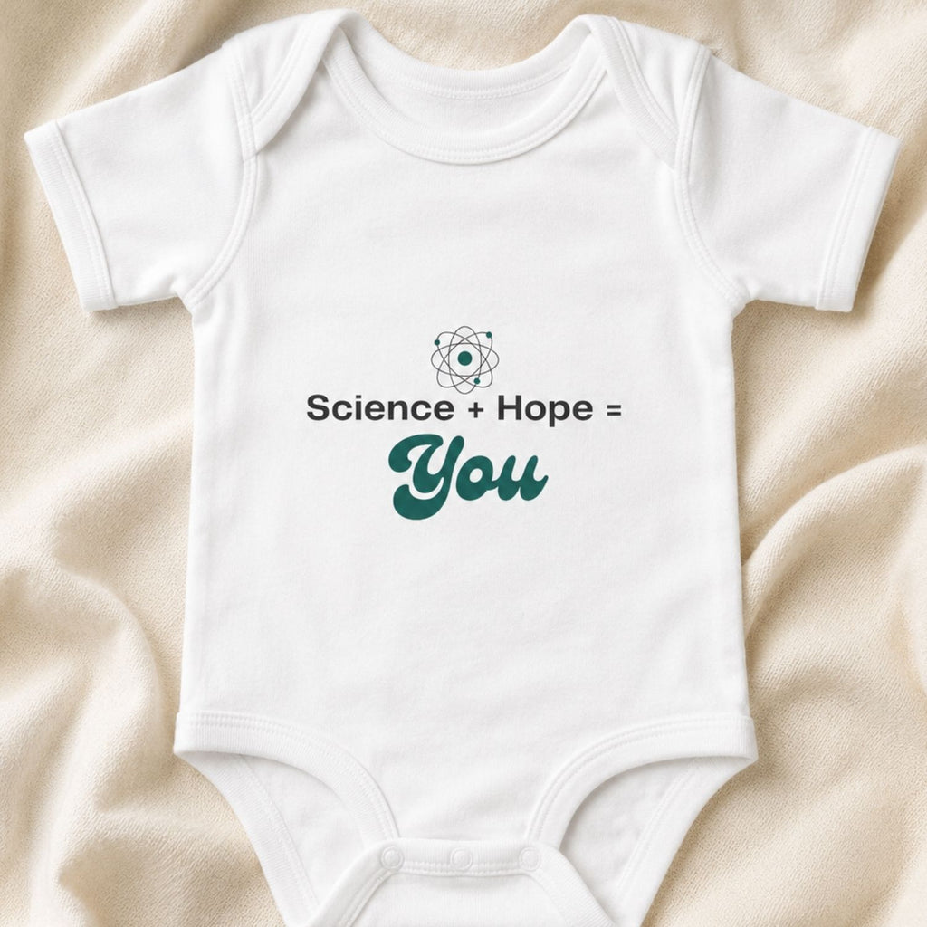 IVF "Science + Hope = You" Baby Bodysuit