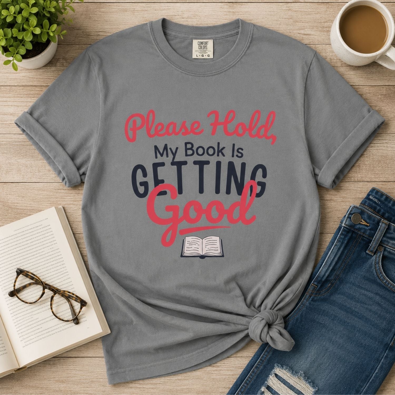 “Reading Plans Are Real Plans” Funny Reading Lover T-Shirt